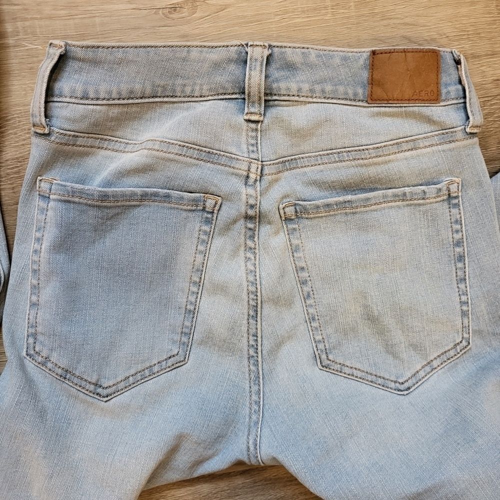 𝅺aeropostale distressed jeggings - Picture 3 of 9